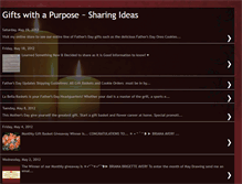 Tablet Screenshot of giftswithapurposesharingideas.blogspot.com