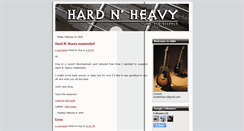 Desktop Screenshot of hardenheavy.blogspot.com