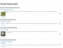 Tablet Screenshot of kirjadkodumaale.blogspot.com