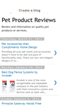 Mobile Screenshot of petproduct-reviews.blogspot.com