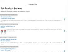 Tablet Screenshot of petproduct-reviews.blogspot.com