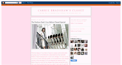 Desktop Screenshot of carriebradshawscloset.blogspot.com