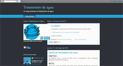 Desktop Screenshot of cuidadoresdelagua.blogspot.com