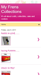 Mobile Screenshot of myfrenscollections.blogspot.com