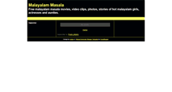 Desktop Screenshot of malayalamhotmasala.blogspot.com