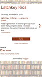 Mobile Screenshot of latchkeygeneration.blogspot.com