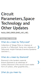 Mobile Screenshot of circuitsandparameters.blogspot.com