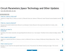 Tablet Screenshot of circuitsandparameters.blogspot.com