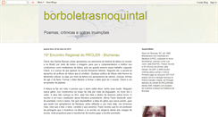 Desktop Screenshot of borboletrasnoquintal.blogspot.com