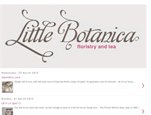 Tablet Screenshot of littlebotanica.blogspot.com