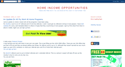 Desktop Screenshot of increasehomeincome.blogspot.com