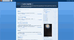 Desktop Screenshot of lunaliquida.blogspot.com