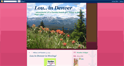 Desktop Screenshot of louindenver.blogspot.com