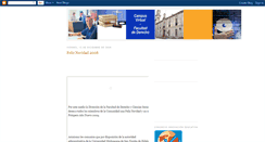 Desktop Screenshot of campusvirtualderechoumsnh.blogspot.com