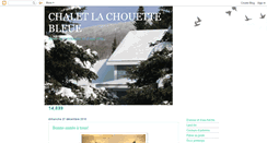 Desktop Screenshot of chaletlachouettebleue.blogspot.com