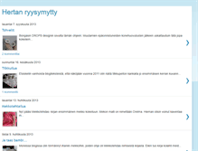 Tablet Screenshot of hertanryysymytty.blogspot.com