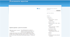 Desktop Screenshot of accessoireaquarium.blogspot.com