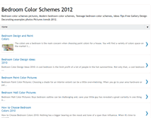 Tablet Screenshot of bedroomcolorschemes.blogspot.com