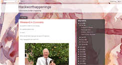 Desktop Screenshot of hackworthappenings.blogspot.com