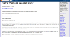 Desktop Screenshot of baseballbeat.blogspot.com