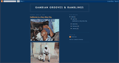 Desktop Screenshot of gambiangrooves.blogspot.com