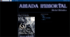 Desktop Screenshot of amadainmortalweb.blogspot.com