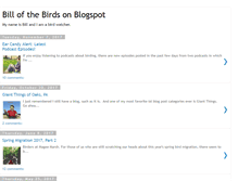 Tablet Screenshot of billofthebirds.blogspot.com