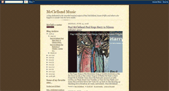 Desktop Screenshot of mcclellandmusic.blogspot.com
