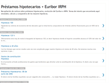 Tablet Screenshot of 100hipotecas.blogspot.com