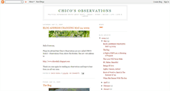 Desktop Screenshot of chicoobservations.blogspot.com