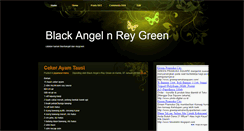 Desktop Screenshot of blackangelnreygreen.blogspot.com