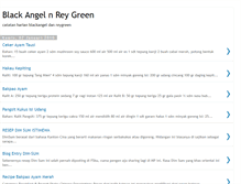 Tablet Screenshot of blackangelnreygreen.blogspot.com