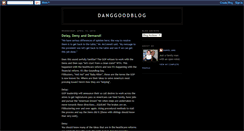 Desktop Screenshot of danggoodblog.blogspot.com