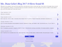 Tablet Screenshot of dianageller.blogspot.com