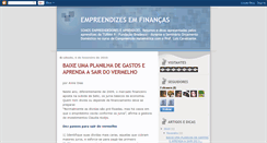 Desktop Screenshot of empreendizesfinancas.blogspot.com