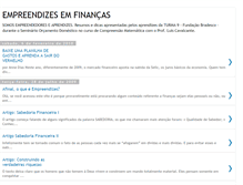 Tablet Screenshot of empreendizesfinancas.blogspot.com