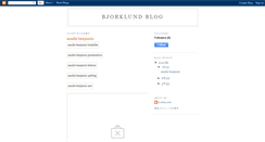 Desktop Screenshot of bjorklundttube.blogspot.com