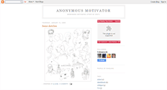 Desktop Screenshot of anonymousmotivator.blogspot.com