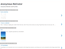 Tablet Screenshot of anonymousmotivator.blogspot.com