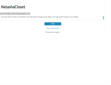 Tablet Screenshot of natashacloset.blogspot.com