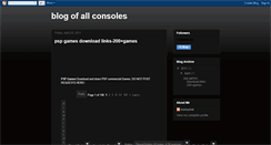 Desktop Screenshot of blogofallconsoles.blogspot.com