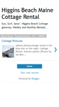 Mobile Screenshot of higginsbeachcottage.blogspot.com