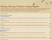 Tablet Screenshot of huntingshootingcampingsupplies.blogspot.com