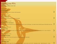 Tablet Screenshot of legacylionspta.blogspot.com