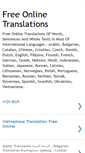 Mobile Screenshot of free-online-translations.blogspot.com