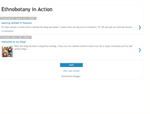 Tablet Screenshot of ethnobotanyinaction.blogspot.com