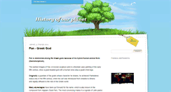 Desktop Screenshot of historyofourplanet.blogspot.com