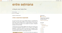 Desktop Screenshot of entresetmana.blogspot.com