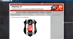 Desktop Screenshot of besiktasfan.blogspot.com