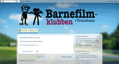 Desktop Screenshot of barnefilmklubben.blogspot.com